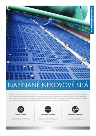 A katalógus borítóképe Feszített, nem fémből készült sziták