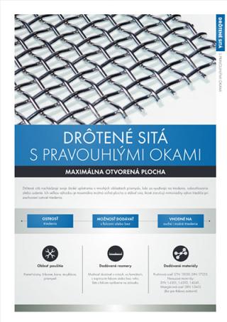 A katalógus borítóképe Téglalap alakú hálós dróthálók