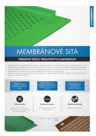 A Membránszűrők katalógusának borítóképe