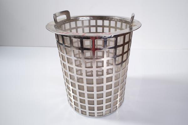 Fém szűrő fogantyúval