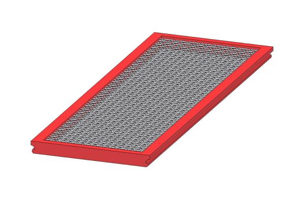 85-ös típusú poliuretán hálók moduláris rendszere