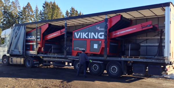 És Viking Mobil, sík osztályozógép